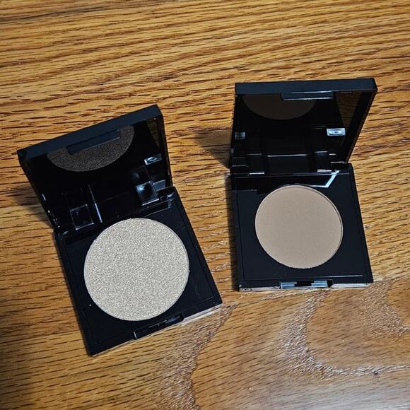 LOT Shades by Shan Highlighter Irma (Cool Gold) & Matte Bronzer Latte - Picture 2 of 8